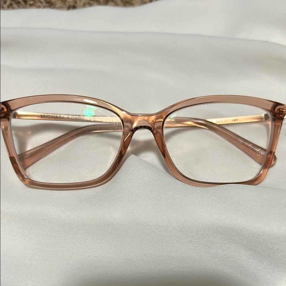 Michael Kors Rose Gold Eyeglasses